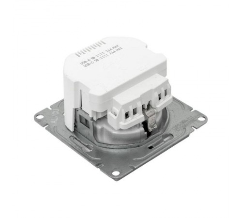 Механизм розетки с USB-A+С - 2шт, 16А, с заземлением, со шторками, алюминий Эпика EKF  UP1-SOA-111-USBA+USBC  EKF
