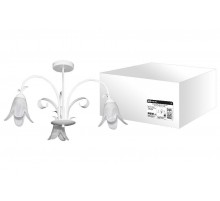 Люстра НCБ 12-04 Адель 3х40Вт ЛН Е14 белый  SQ0370-0017  TDM