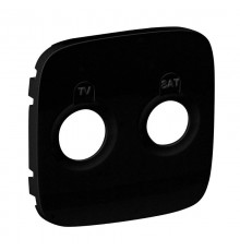 Valena ALLURE Антрацит Накладка розетки TV-SAT  754828  Legrand