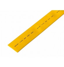 Термоусадка 25,0 / 12,5 мм, желтая (1м)  22-5002  REXANT