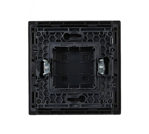 FORTE&PIANO Заглушка с суппортом FP141 черный  FP-PL10-K02  IEK