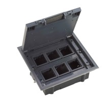 MultiDesk Люк на 12 модулей IP40 для фальшпола с монтажной коробкой, тип MDK10  MDK10112  SE