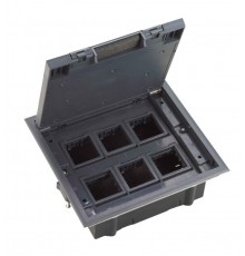 MultiDesk Люк на 12 модулей IP40 для фальшпола с монтажной коробкой, тип MDK10  MDK10112  SE