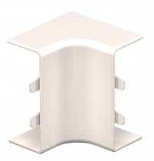 Крышка внутреннего угла кабельного канала WDK 20x50 мм (ПВХ,кремовый) (WDK HI20050CW)  6153089  OBO Bettermann