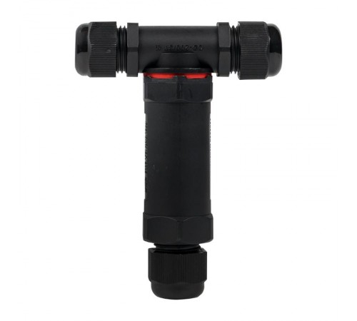 Кабельный коннектор Т-образный (клеммник 5PIN) IP68 FreeTools  plc-uac-cb5T  EKF