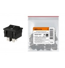 Клавишный переключатель MRS-201 черный 2 положения 2з  SQ0703-0047  TDM