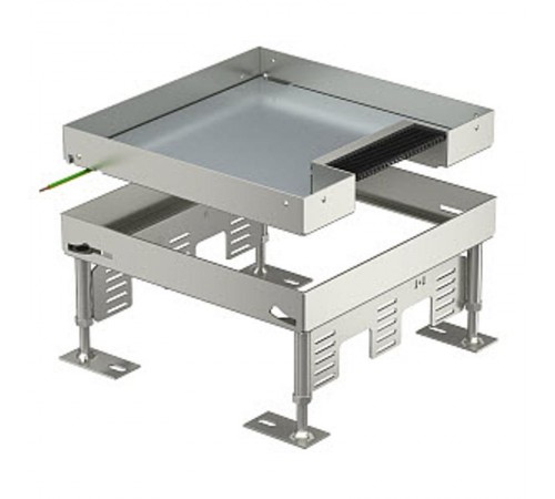 Кассетная рамка RKS 243x243 мм (сталь) (RKS BN V9 25)  7406603  OBO Bettermann