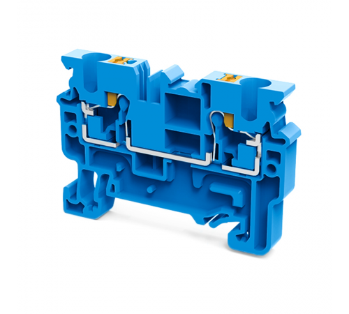 Клемма проходная push-in OptiClip CP-4-I-BU-24A-(0,2-4)-синий  331841  КЭАЗ