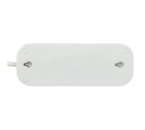 Удлинитель "Эксперт" 3 гнезда  5 метров 10А/2,2кВт без заземления ПВС 2х0,75  EKF PROximaUBA10-275-3-05EKF