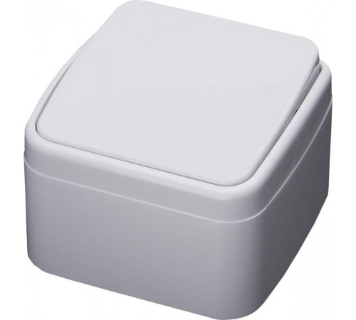 PSW10-41-20 Выключатель открытой установки 1-клавишный, 250В, 10А, серия Basic, белый  39031  STEKKER