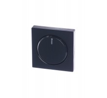 Плата центральная (накладка) с ручкой и лампой для поворотного светорегулятора, серия solo/future, цвет антрацит  6599-0-2950   2CKA006599A2950  AB