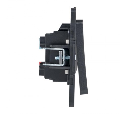 Стокгольм Механизм Выключателя 2-кл. проходного 10А черный PROxima  EZV10-027-10  EKF