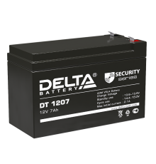 Аккумуляторная батарея ОПС серии DT 1207  12В/7Ач  DT 1207  DELTA