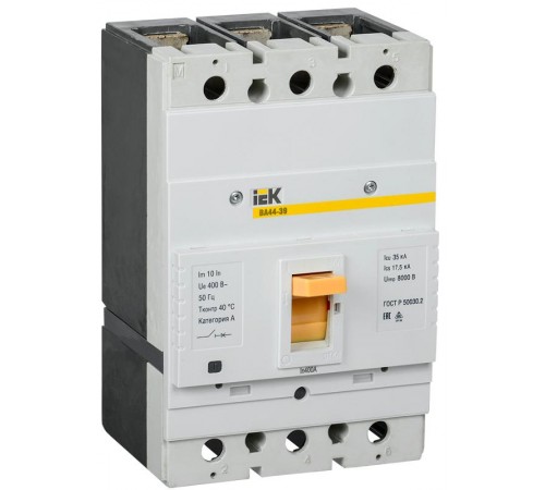 Авт. выкл.ВА44-39 3Р 400А 35кА  SVT50-3-0400-35  IEK