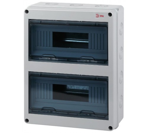 Бокс пластиковый навесной KMPN24 24 мод. IP65  Б0046409  ЭРА