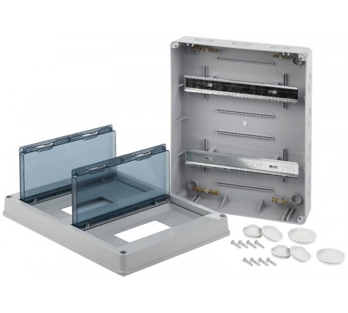 Бокс пластиковый навесной KMPN24 24 мод. IP65  Б0046409  ЭРА