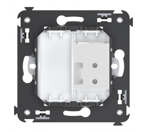 USB зарядное устройство в стену, "Avanti", "Белое облако"  4400543  DKC