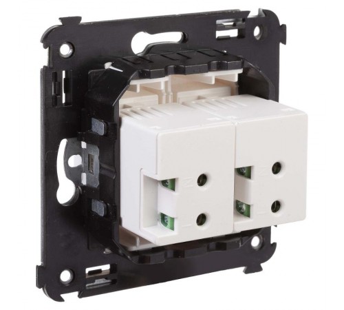 USB зарядное устройство в стену, "Avanti", "Белое облако"  4400543  DKC