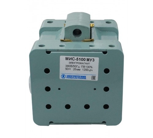 Электромагниты МИС-5100 МУ3, 380В, тянущее исполнение, ПВ 100%, IP20, с гибкими выводами, электромагнит (ЭТ)  ET008582  Электротехник