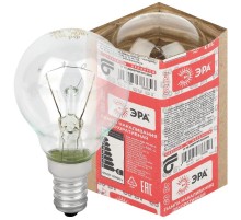 Лампа накаливания ЛОН ДШ 60-230-Е14 (P45) шар 60Вт 230В Е14 в гофре  Б0039134  ЭРА