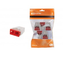 Строительно-монтажная клемма КБМ-2273-232 (2,5мм2) с пастой (5 шт/упак)  SQ0517-0121  TDM