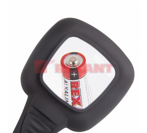 Лупа ручная квадратная 4х с подсветкой LED 6 шт.  12-0406  REXANT