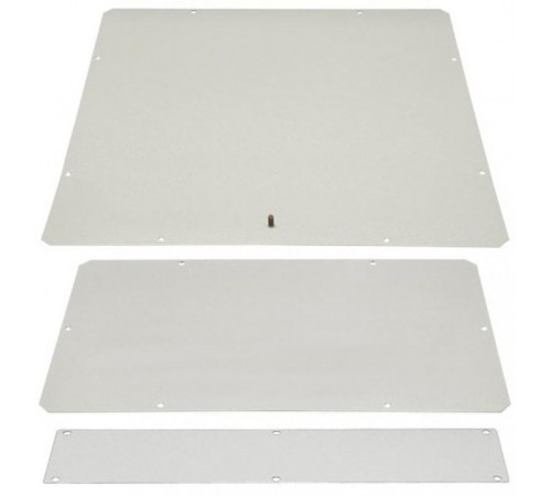 Заглушка WZ-1718-38-01-011 сплош.д.отв.А (380x380мм) в пл/кр.к нап.шк.,420x420мм,мет.,сер.(RAL 7035) (1718-38-1-1/7035)  18386  Zpas