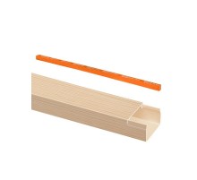 Кабель-канал 25х16 (6 шт по 2 м) "ЭКО" 3D сосна (розн.упак.)  SQ0402-3305  TDM