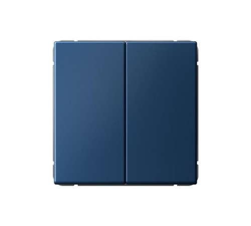 ArtGallery Аквамарин Выключатель 2-клавишный КНОПОЧНЫЙ, 10АХ, механизм, быстрозажим. клем.  GAL001117S  SE