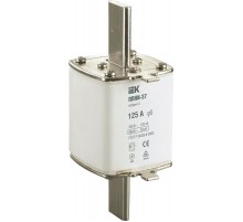 Плавкая вставка предохранителя ППНИ-37, габарит 2,  125А     DPP40-125  IEK