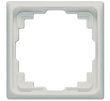Рамка для инсталляции в кабельных каналах, однократная; светло-серая  CD581KLG  Jung