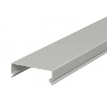 Крышка кабельного канала LK4 80 мм (ПВХ,серый) (LK4 D 80)  6178488  OBO Bettermann