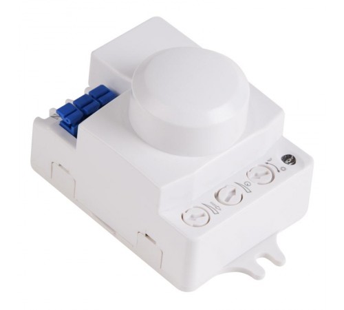 Датчик движения настенно-потолочный микроволновый ДДНПМ 01, 180°/360, 1200 Вт, 10-2000 Лк, 3-10 м, 10-900 сек. 5,8 ГГц  11-9218  REXANT