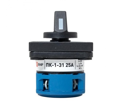 Переключатель кулачковый ПК-1-31 25А 1P "1-2" EKF PROxima  pk-1-31-25  EKF