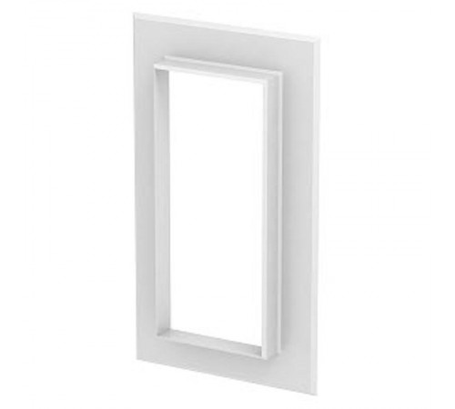 Настенная стыковая рамка кабельного канала Rapid 80 90x210 мм (алюминий,белый) (G-AWAG90210RW)  6279050  OBO Bettermann