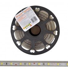 Лента светодиодная 220В IP67 50м 6500К ULS-Q325 2835-60LED/m-10mm-IP67-220V-6W/m-50M-DW  10981  Volpe