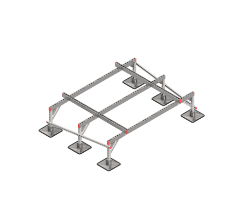 Опорная конструкция для установки оборудования TECHNORAPTOR STEELFOOT 2000х1500 тип 1 HD  KM-TR-STF-SSEI-2000-1500-1 HD  КМ - профиль