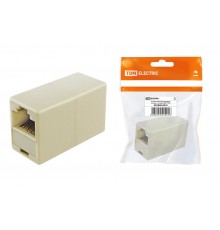 Компьютерный проходник (гнездо-гнездо) 8P8C, инд. упаковка   SQ1809-0019  TDM