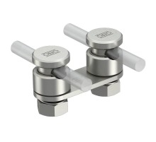 Клемма крепежная для прутка, двойная (5002 N-VA)  5304270  OBO Bettermann