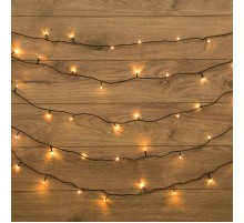 Гирлянда "Твинкл-Лайт" 20 м, темно-зеленый ПВХ, 160 LED, цвет теплый белый  303-116  NEON-NIGHT