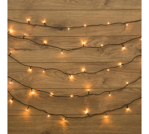 Гирлянда "Твинкл-Лайт" 20 м, темно-зеленый ПВХ, 160 LED, цвет теплый белый  303-116  NEON-NIGHT