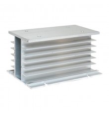 Радиатор для трехфазного твердотельного реле 60А  rad-rtp-3-60  EKF