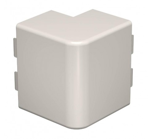 Крышка внешнего угла кабельного канала WDK 60x110 мм (ПВХ,кремовый) (WDK HA60110CW)  6160921  OBO Bettermann
