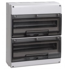 Бокс пластиковый навесной КМПн-24 IP66 (400х256х140мм) KREPTA 7  MKP73-N-24-66  IEK