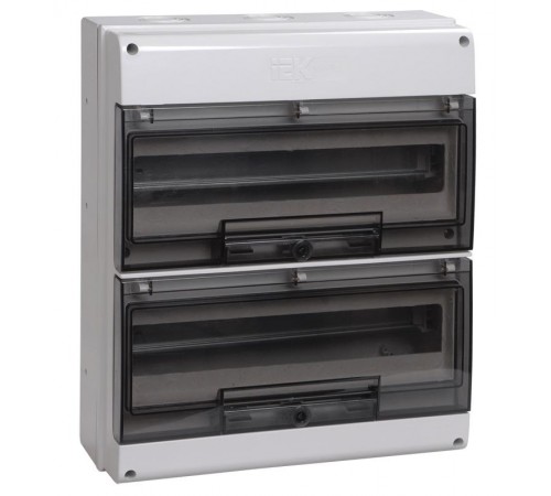 Бокс пластиковый навесной КМПн-24 IP66 (400х256х140мм) KREPTA 7  MKP73-N-24-66  IEK