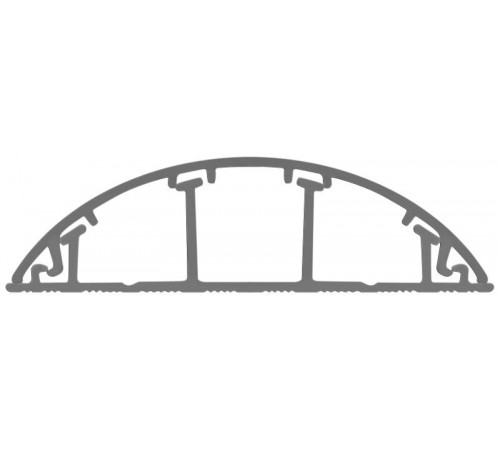 Кабель-канал ЭРА KK-70-16-FLG напольный 70х16мм светло-серый RAL 7035 42м  Б0061680  ЭРА