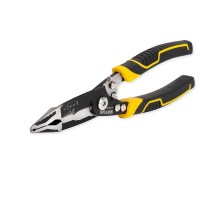 Клещи электромонтажные многофункциональные 6-в-1, серия ACRUX, 210 мм, SHTOK  376308  КЭАЗ