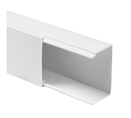 Мини-канал Metra - 60x40 - 2 метра - с крышкой - белый  638197  Legrand