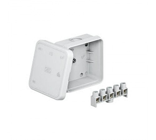 Коробка распределительная A8, 75x75x36 мм, с клеммой (A 8 5)  2000024  OBO Bettermann