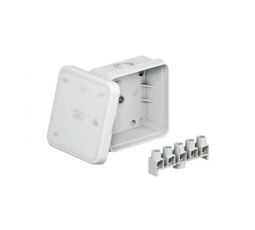 Коробка распределительная A8, 75x75x36 мм, с клеммой (A 8 5)  2000024  OBO Bettermann